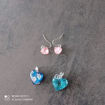Boucles d'oreilles+ Pendentifs