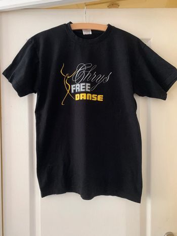 t-shirt noir B&C T36 en coton