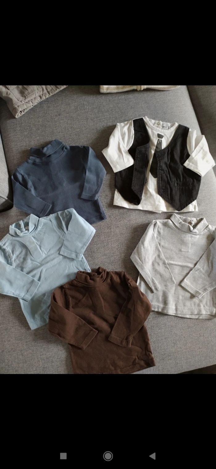 Lot 19 vêtements 9 mois - photo numéro 7
