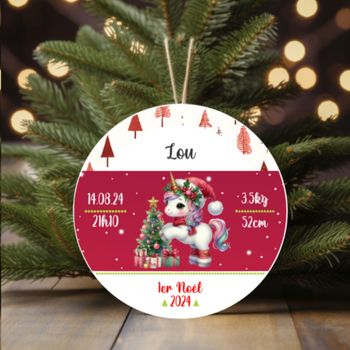 Boule de noël 1er noël