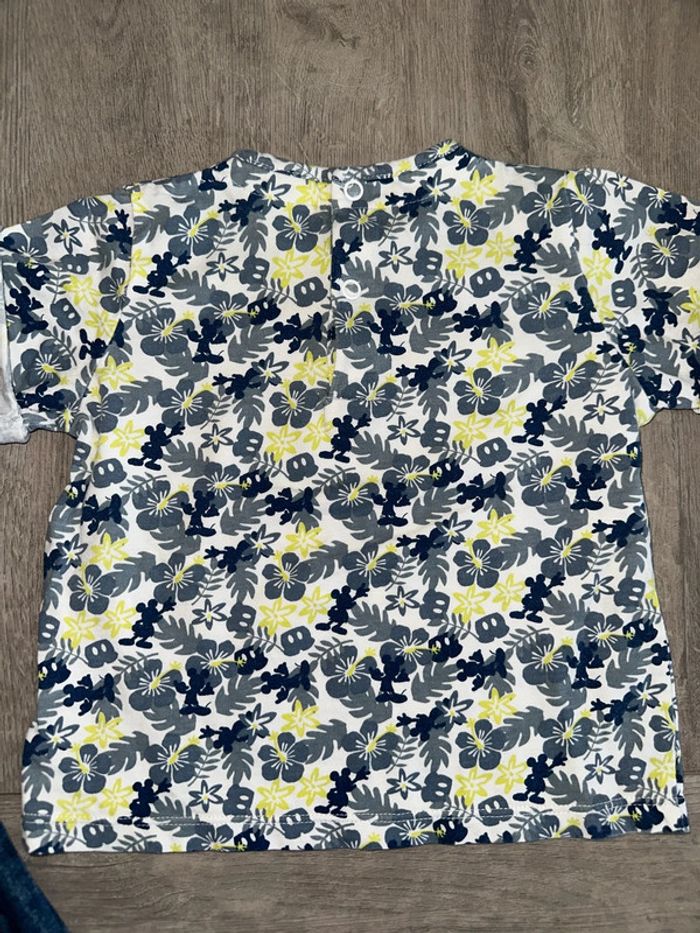 Ensemble Mickey short et t-shirt - photo numéro 4