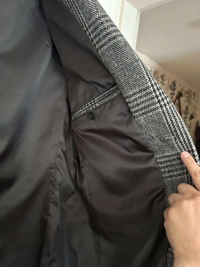 Manteau Kiabi à carreaux - photo numéro 3