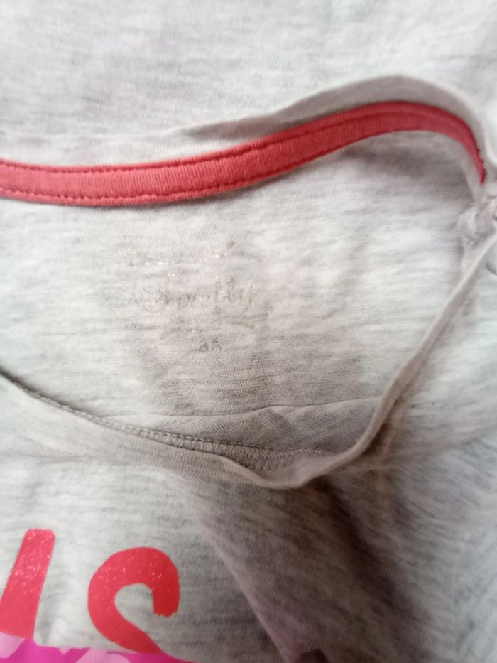T-shirt 8 ans gris - photo numéro 3