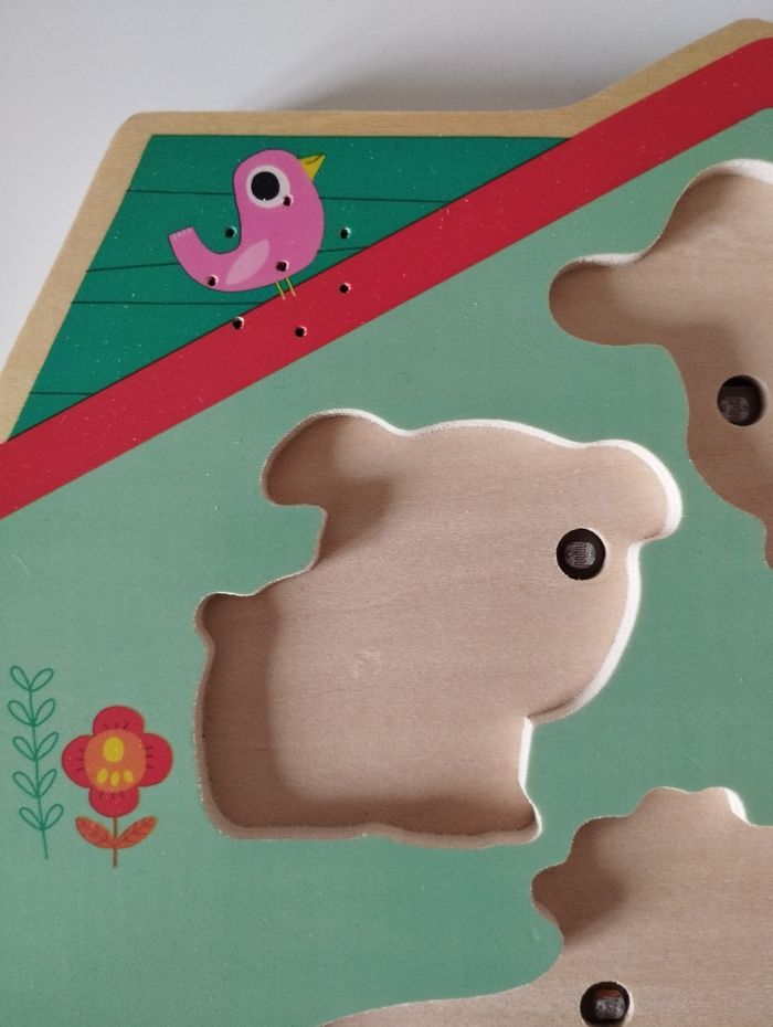 Puzzle en bois sonore Djeco - photo numéro 4