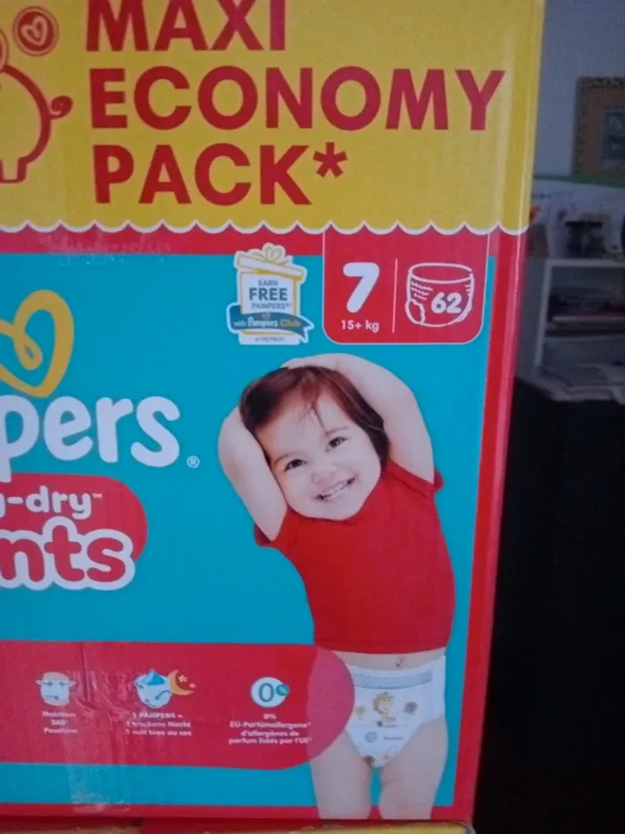 Pants Pampers taille 7