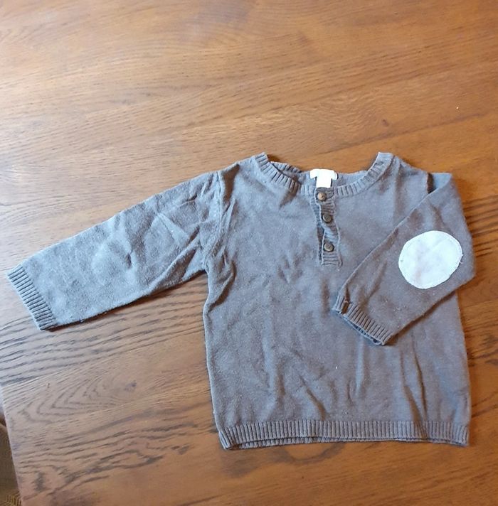 Pull Kaki Obaïbi 18 Mois