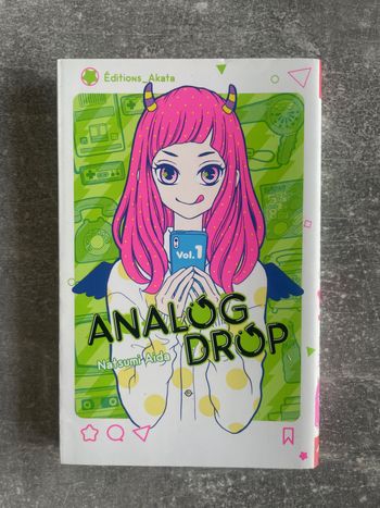 Manga Analog drop Tome 1 en version française.