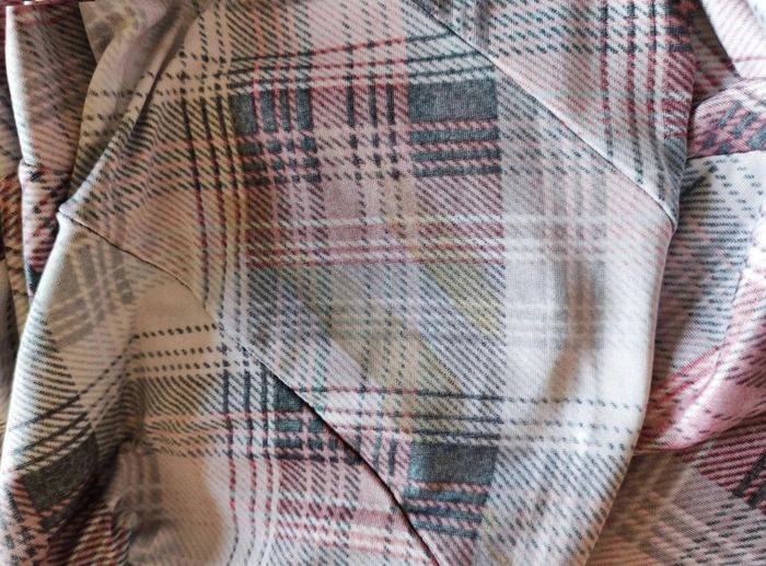 Robe été bustier tartan fluide 36 - photo numéro 7