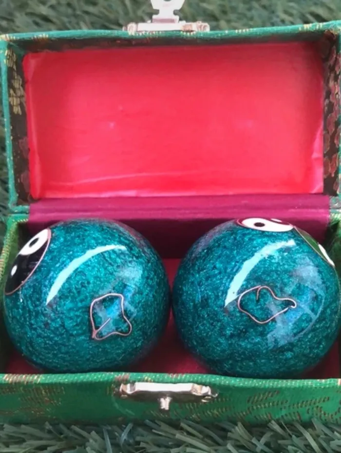 Boules QI Gong vertes - photo numéro 4