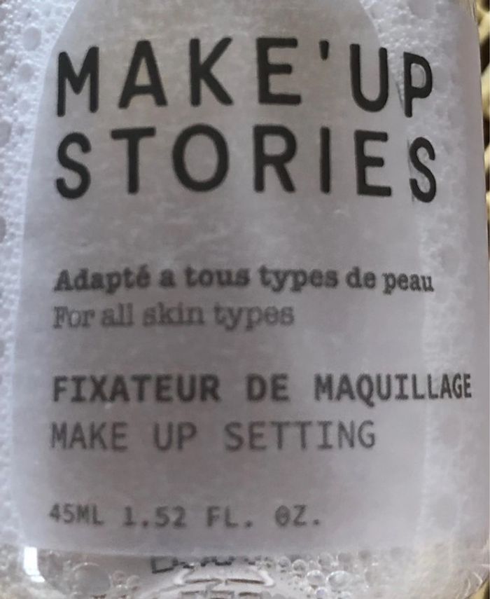 lot 2 sprays fixateurs - Make’up Stories - photo numéro 2