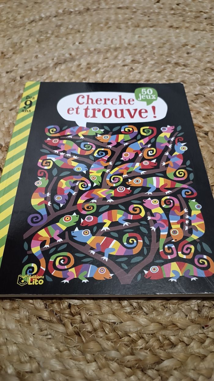 Livre jeu cherche et trouve