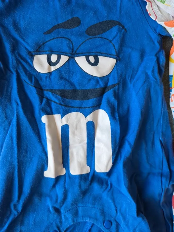 Lot de 3 bodies short M&M's - photo numéro 3