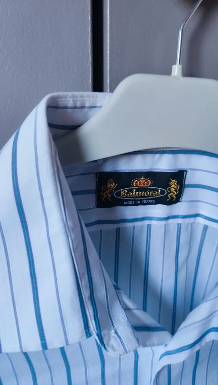 Chemise à rayures made in France Balmoral - photo numéro 2