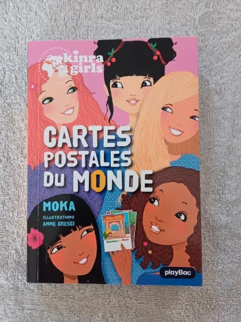 Livre Kinna Girls - Cartes postales du monde (familleac72)