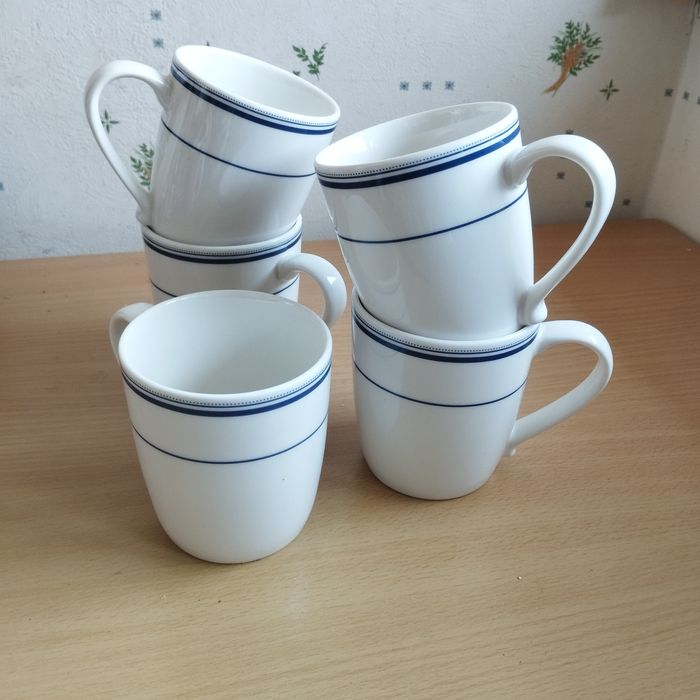 lot de 5 Mugs céramique Neuf