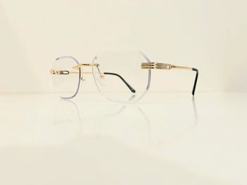 Lunette de repos percée mixte dorée UV protection taille moyenne