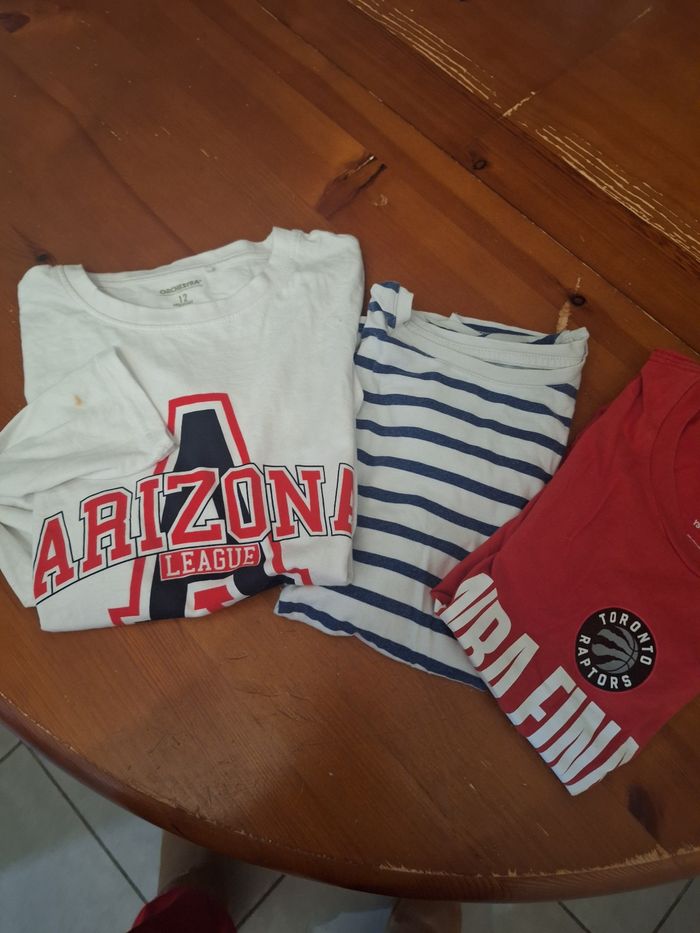 lots de tee shirt - photo numéro 3