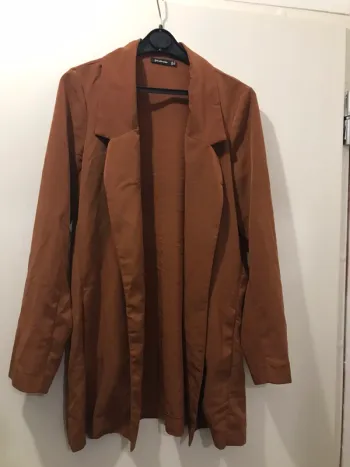 Veste femme trativeruis marron manches longues taille S
