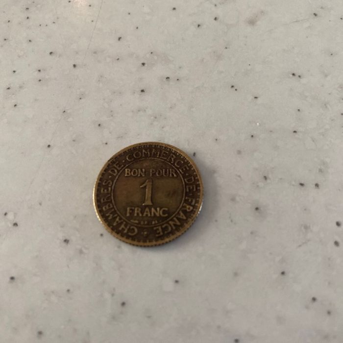Ancienne pièce 1 franc 1924