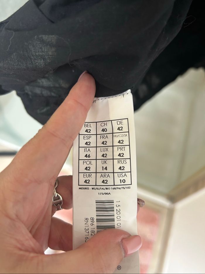 Robe noire et doré Promod - photo numéro 5