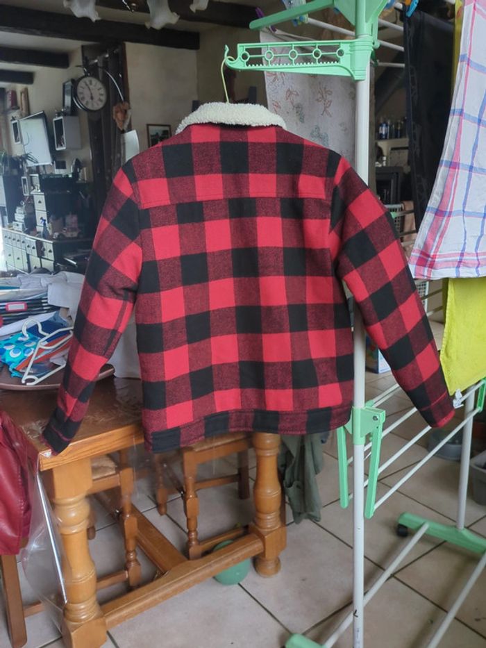 Veste bûcheron carreau rouge Lafayette - photo numéro 9