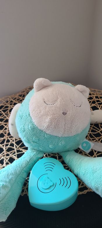 Doudou bruit blanc Snoozy Basique Turquoise - myHummy