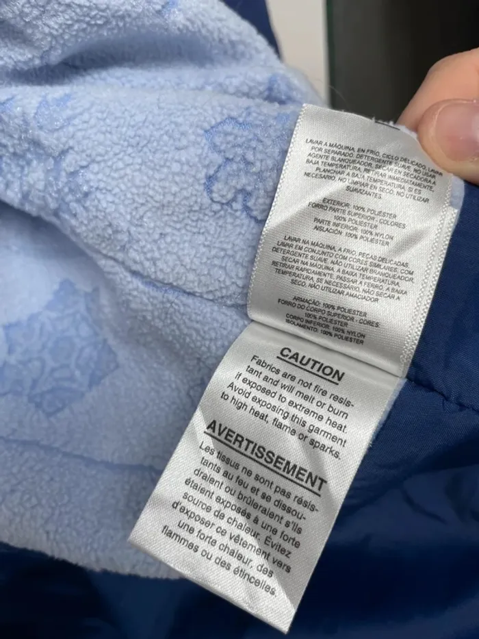Blue Fleece Coat Columbia Womens Large - photo numéro 10