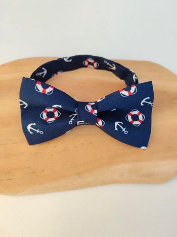 Noeud papillon enfant marin