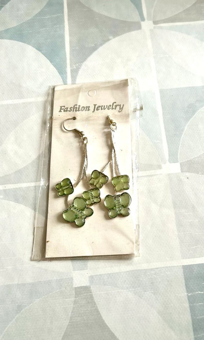 Lot de 2 paires de boucles d’oreilles - Etat : neuf - photo numéro 2