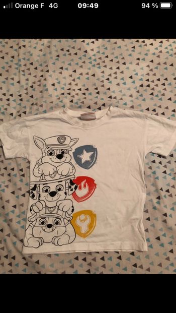 T-shirt 6 ans