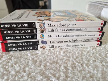 Lot de 42 livres Max et Lili