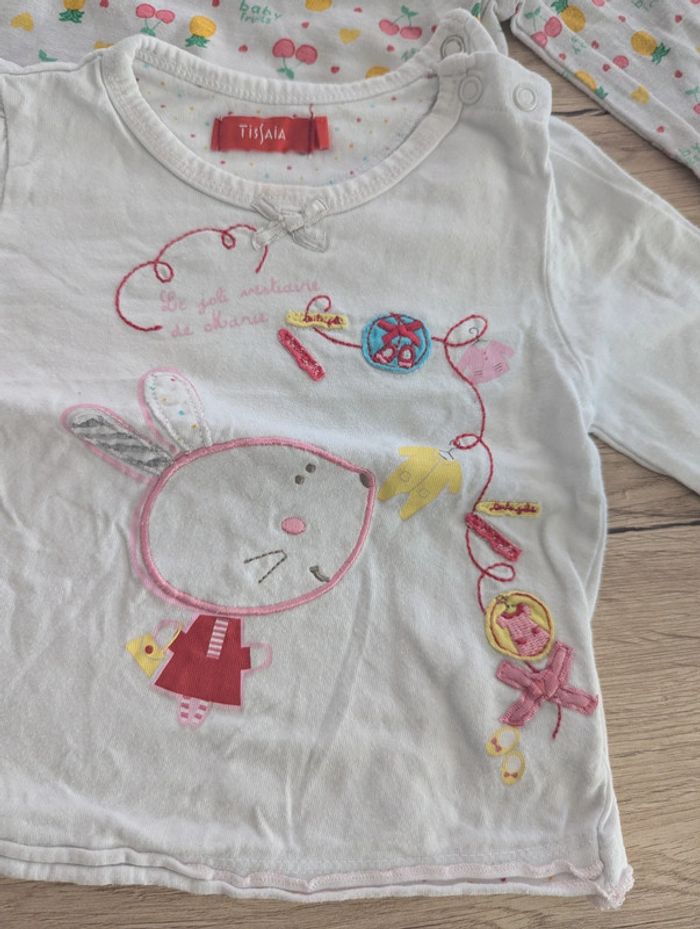Lot de 3 t shirt 9 mois - photo numéro 5