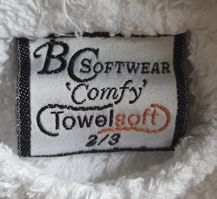 Peignoir "BC Comfy'Towel" taille 2/3 ans - photo numéro 4