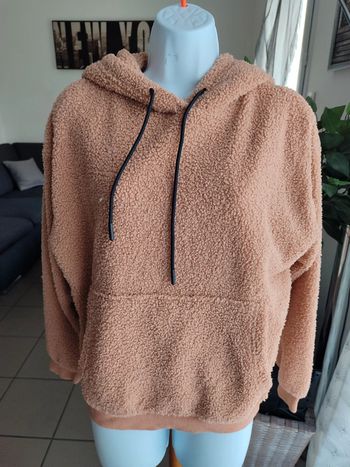 Pull a capuche polaire