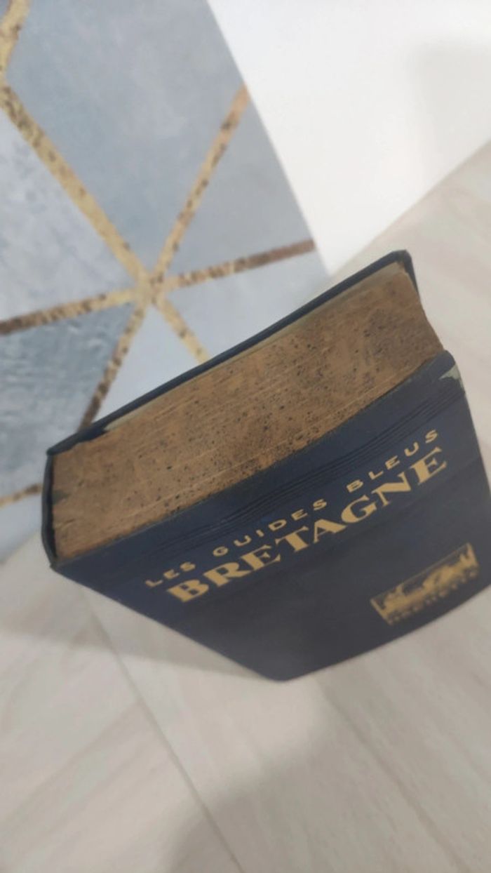 Ancien guide bleu Bretagne chemins de fer et route 1924 - photo numéro 3
