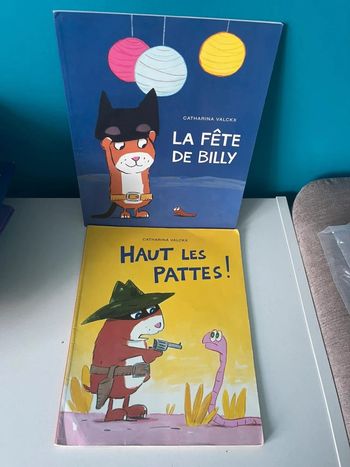 2 livres école des loisirs de catharina valckx