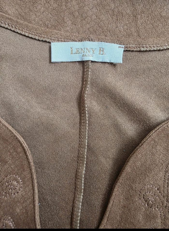 Très jolie robe daim taille 2 Lenny B. - photo numéro 6