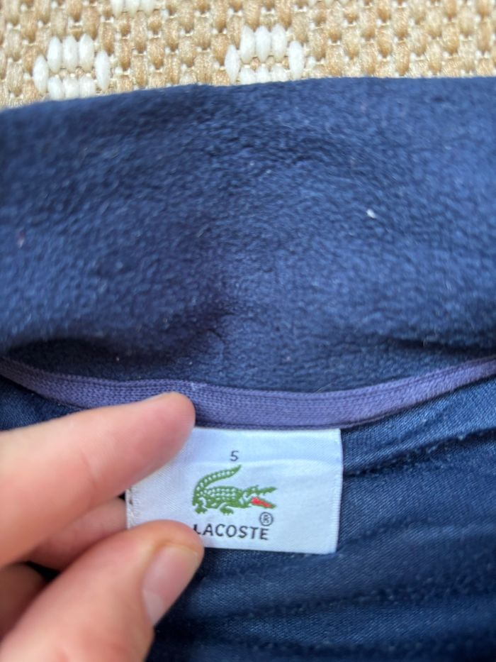 Veste Polaire Lacoste Vintage - photo numéro 4