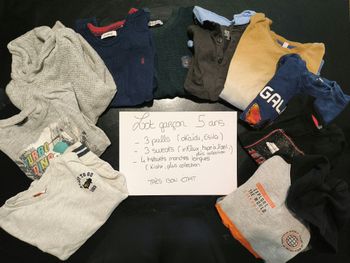 Lot garçon 5ans