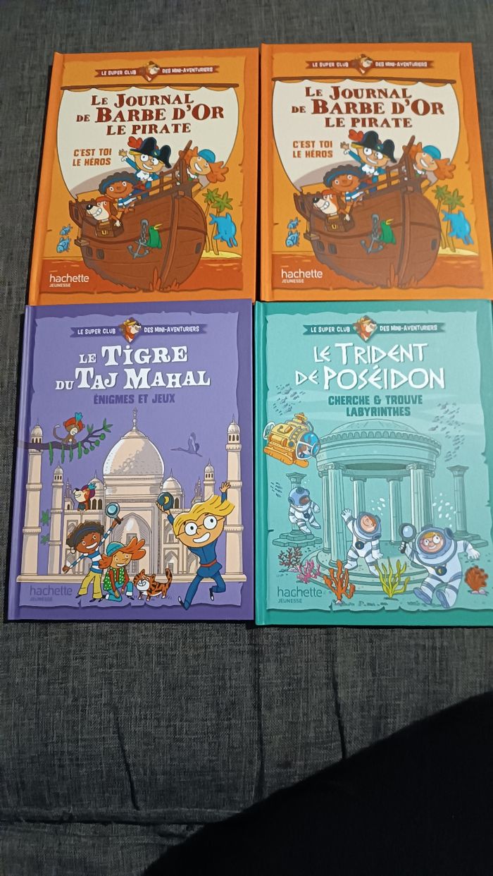 Lot de 4 livres mac do