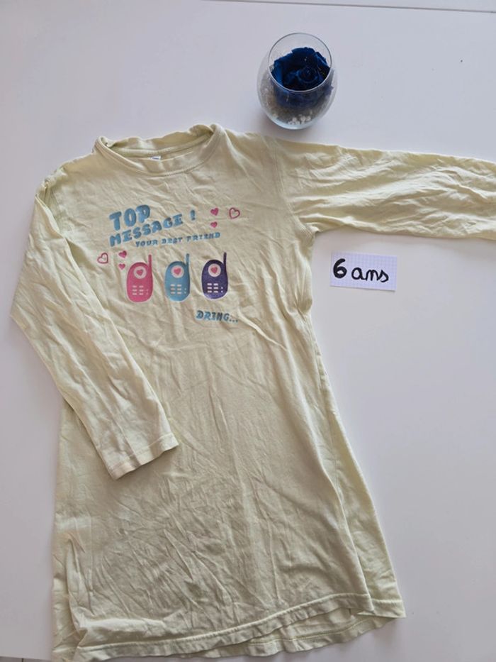 Chemise de nuit 6 ans