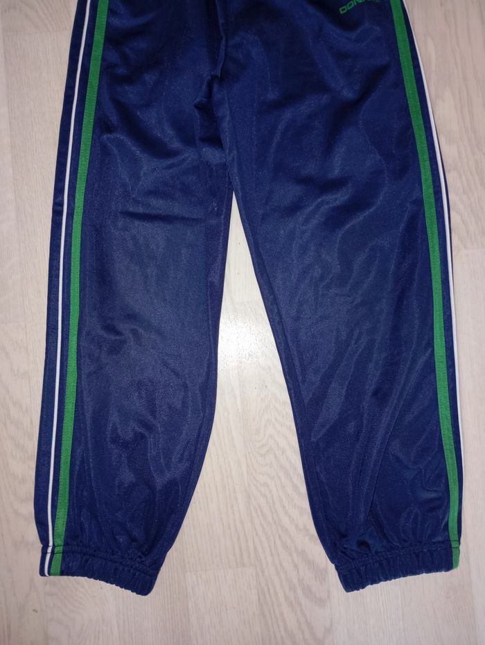 Jogging bleu marine et liseré vert Donnay T. 7-8 ans - photo numéro 3