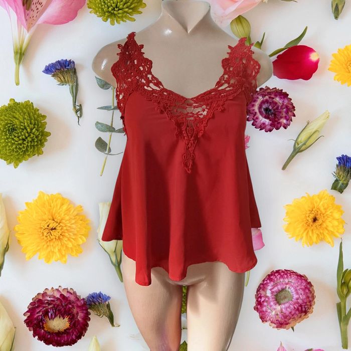 Debardeur - chili (orange/rouge) - Taille XS - Amisu