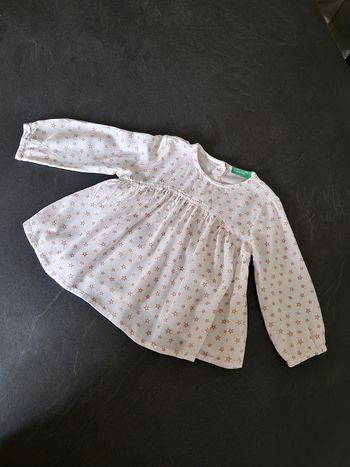 Blouse benetton 🎀 12-18 mois
