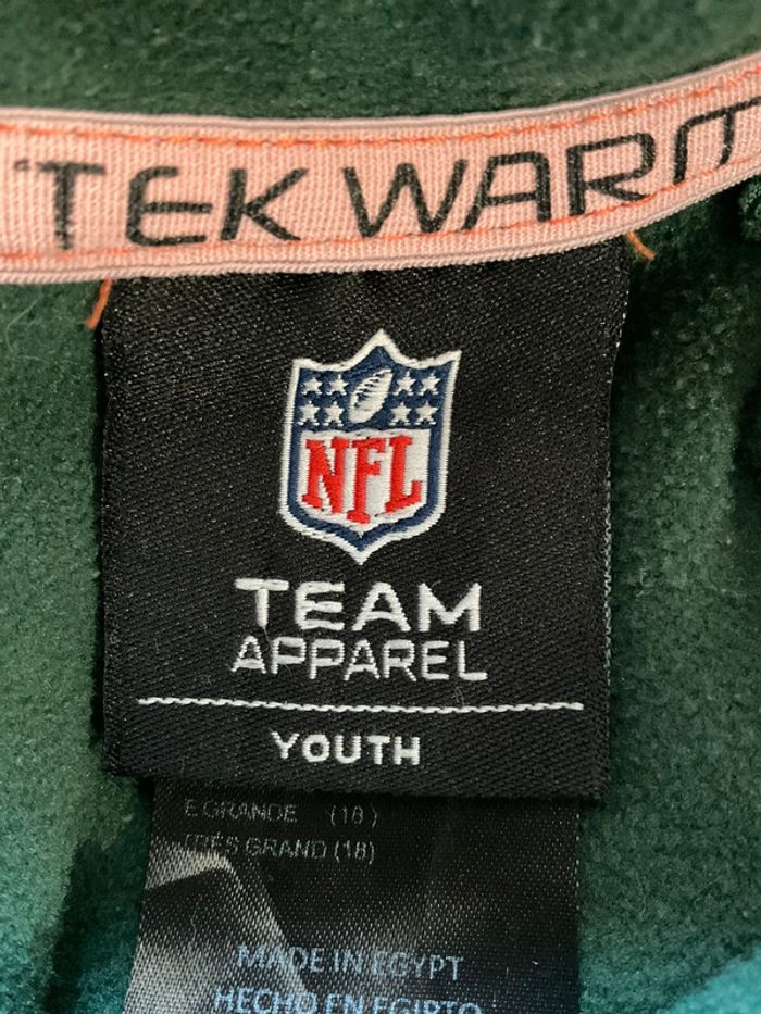 Sweat à capuche NFL Green Bay Packers vert taille 18ans (Youth XL) 188 - photo numéro 7