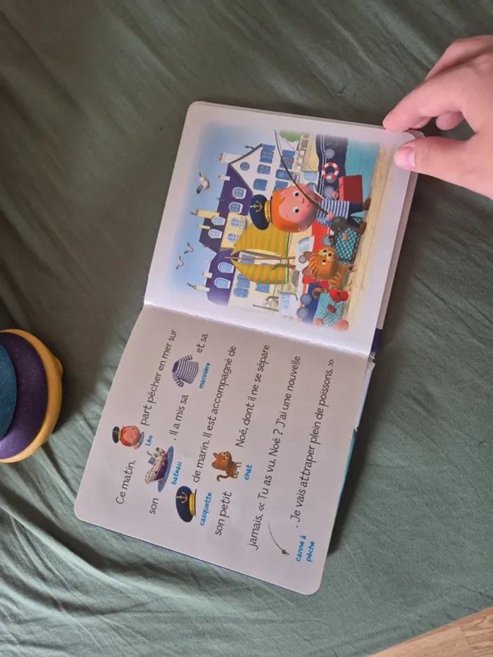 Livre ptit garçon en bateau avec leo - photo numéro 4