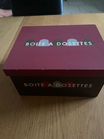 Boite a dosettes