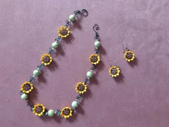 Parure pâte Fimo