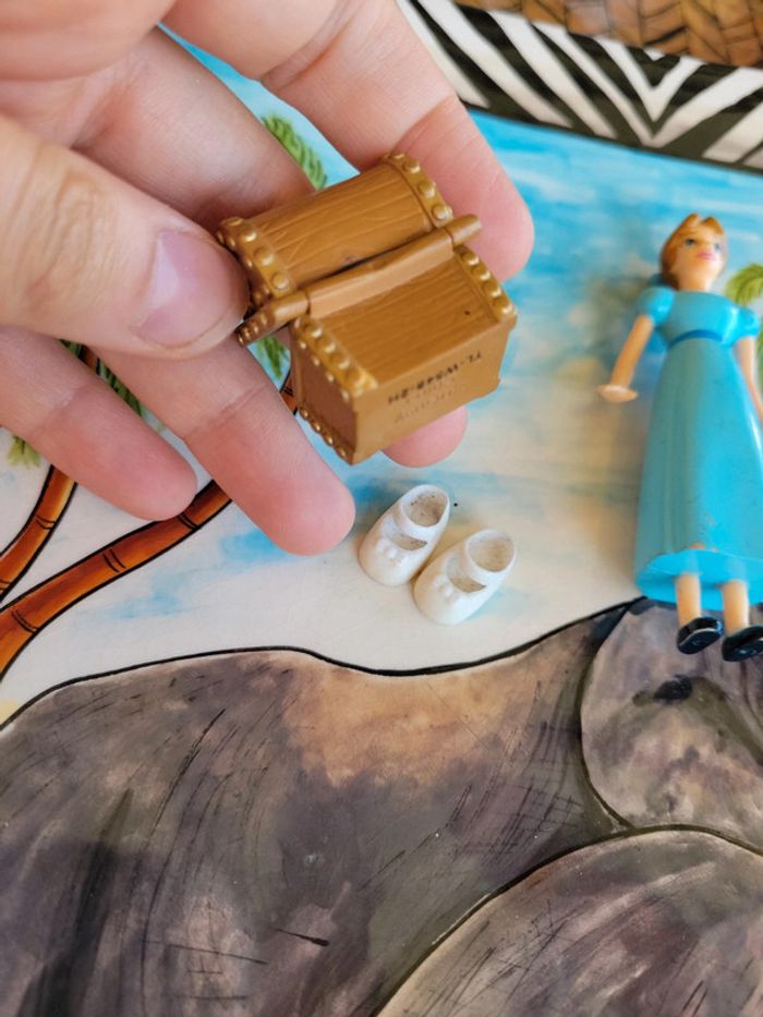 Jouet lot disney figurine péter pan jasmins - photo numéro 3