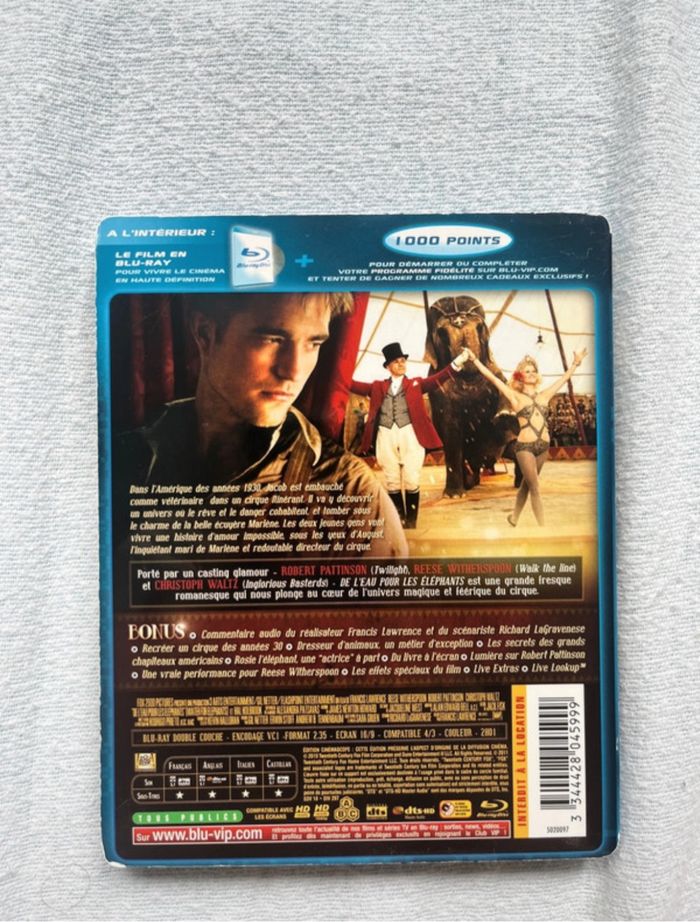 Blu ray de l’eau pour les éléphants - photo numéro 2